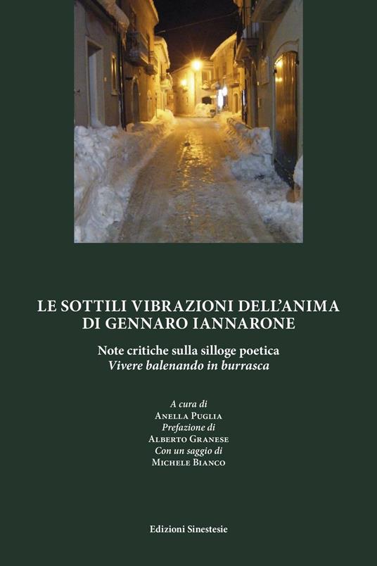 Le sottili vibrazioni dell'anima di Gennaro Iannarone. Note critiche sulla silloge poetica «Vivere balenando in burrasca» - Michele Bianco,Alberto Granese - copertina