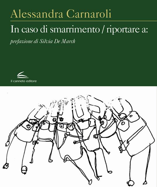 In caso di smarrimento, riportare a - Alessandra Carnaroli - copertina