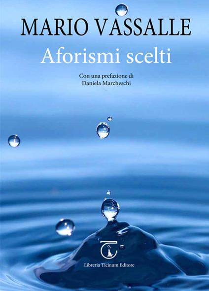 Aforismi scelti - Mario Vassalle - copertina