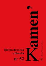 Kamen'. Rivista di poesia e filosofia. Vol. 52