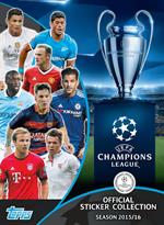 Topps UEFA Champions League sticker collection 2015/16. Ediz. polacca e rumena