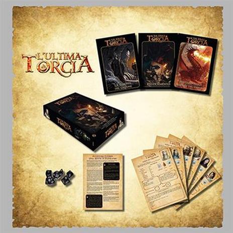 L'Ultima Torcia. GDR - ITA. Gioco da tavolo - 3