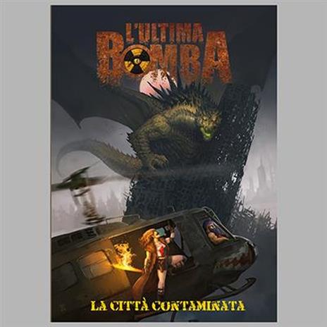 l'Ultima Bomba - La Città Contaminata. GDR - ITA. Gioco da tavolo