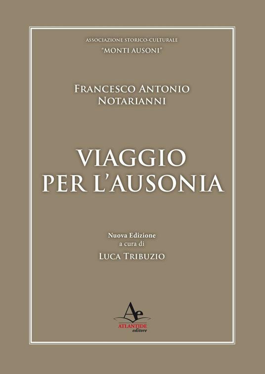Viaggio per l'Ausonia - Francesco Antonio Notarianni - copertina