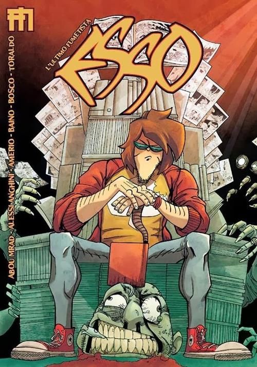 Esso. L'ultimo fumettista. Vol. 1 - copertina
