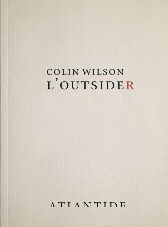 L' outsider - Colin Wilson - copertina