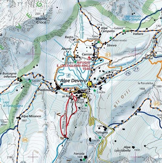 Percorsi invernali Alpe Devero. Binntal, Alpe Devero, Baceno, San Domenico. Ediz. italiana, inglese e tedesca - 6