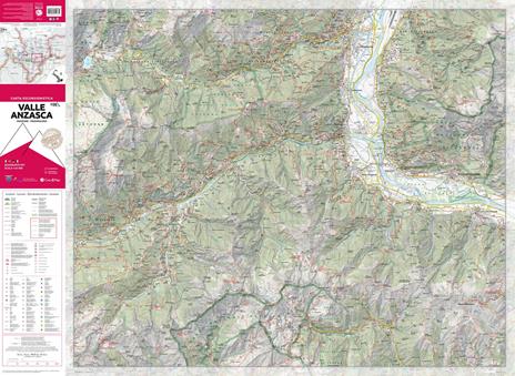 106 Valle Anzasca. Carta escursionistica 1:25.000. Vol. 6: Quadrante est: Vanzone, Piedimulera - 2