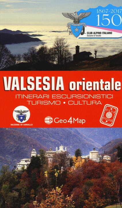 Valsesia orientale. Itinerari escursionistici, turismo, cultura - copertina