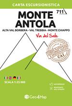 Carta escursionistica Monte Antola (Alta Val Trebbia)