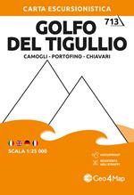 Golfo del Tigullio - Camogli - Portofino - Chiavari. Carta escursionistica 1:25.000