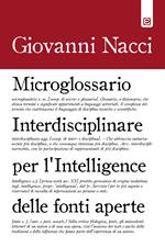 Microglossario interdisciplinare per l'intelligence delle fonti aperte