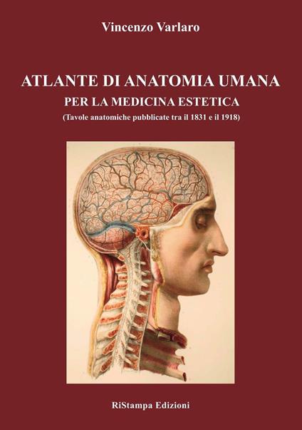 Atlante di anatomia umana per la medicina estetica (Tavole anatomiche pubblicate tra il 1831 e il 1918). Ediz. illustrata - Vincenzo Varlaro - copertina
