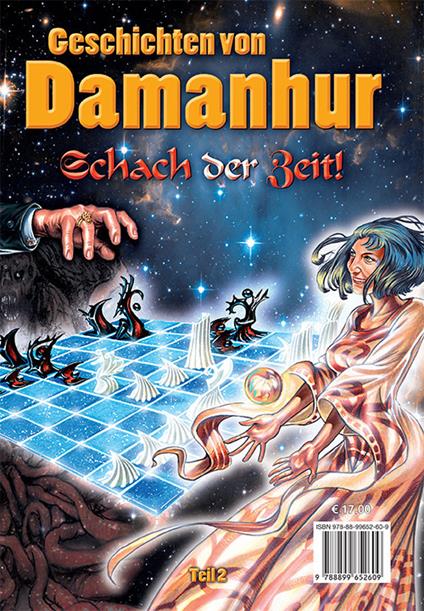 Geschichten von damanhur. Die truhe der erinnerungen. Schach der zeit! Ediz. tedesca, inglese e italiana - Ananas Esperide,Stambecco Pesco - copertina