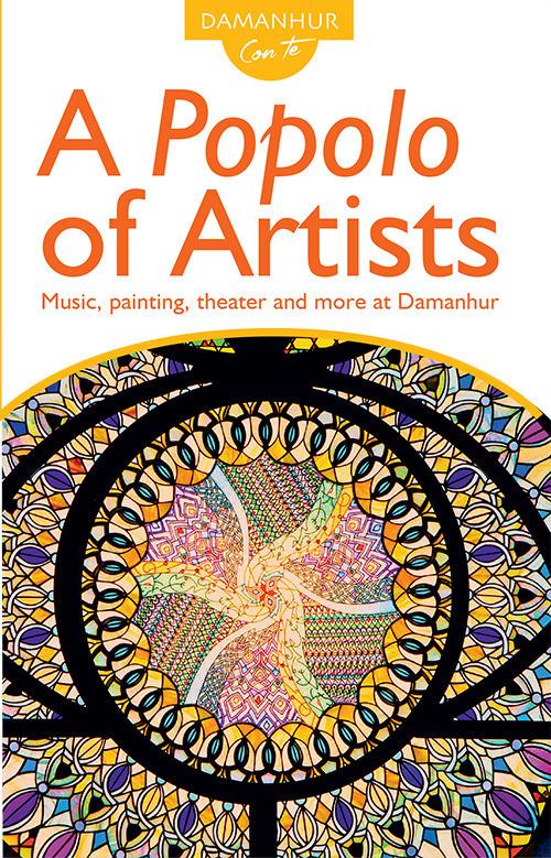 A popolo of artists. Music, painting, theater and more at Damanhur. Ediz. inglese e italiana - Fernanda Calati,Mirella Crapanzano,Silvio Palombo - copertina
