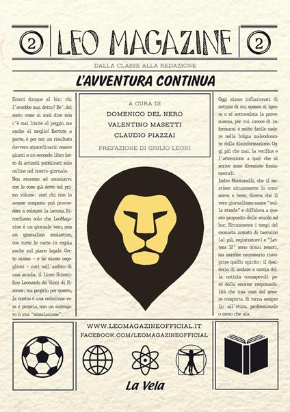 Leo magazine. Vol. 2: avventura continua, L'. - copertina