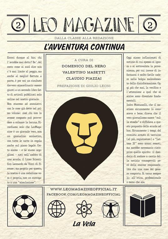 Leo magazine. Vol. 2: avventura continua, L'. - copertina