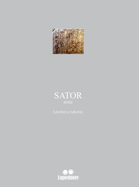 Sator - Savino Carone - copertina