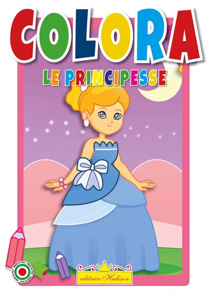 Colora le principesse - Maria Di Fiore - copertina