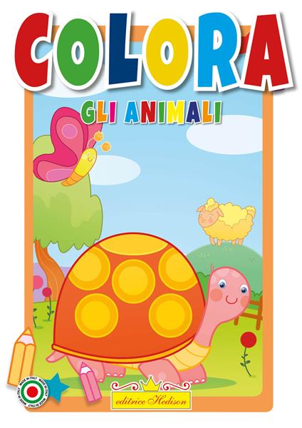 Colora gli animali - Maria Di Fiore - copertina