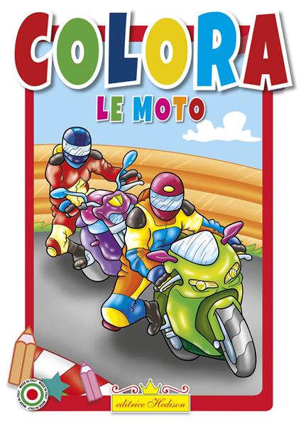 Colora le moto - copertina
