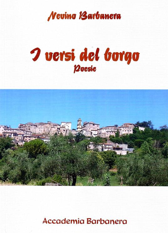 I versi del borgo - Nevino Barbanera - copertina