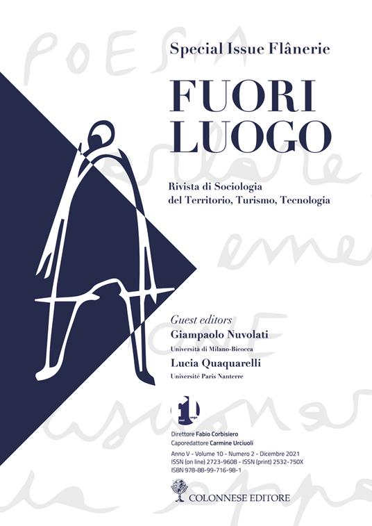 Fuori luogo. Rivista di sociologia del territorio, turismo, tecnologia (2021). Ediz. speciale. Vol. 2 - copertina
