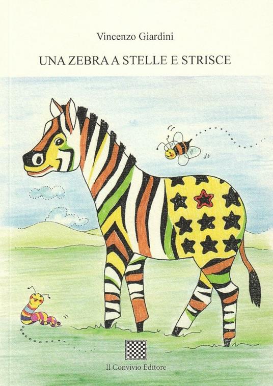 Una zebra a stelle e strisce - Vincenzo Giardini - copertina