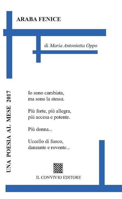 Araba fenice - Maria Antonietta Oppo - copertina