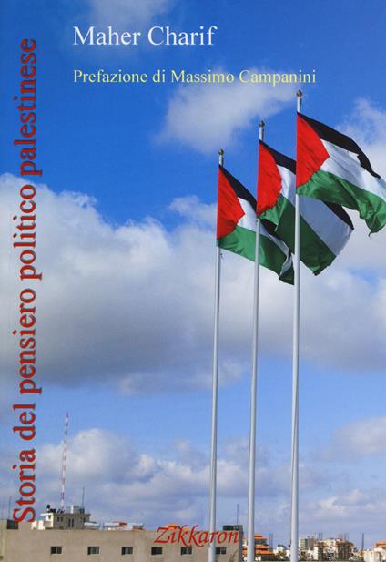 Storia del pensiero politico palestinese - Maher Charif - copertina