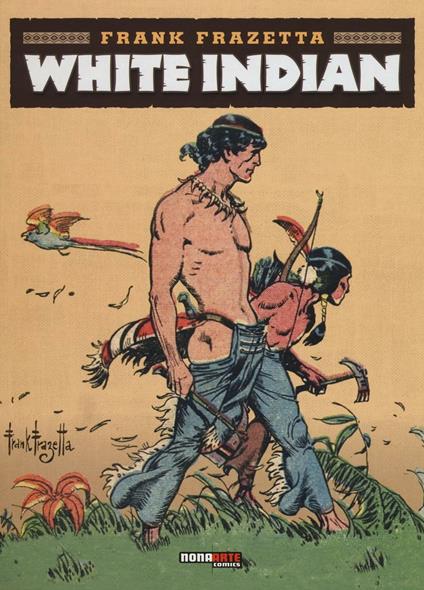 White indian - Frank Frazetta - copertina