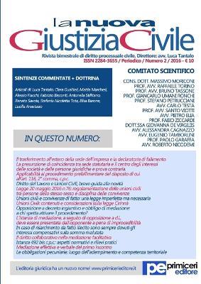 La nuova giustizia civile (2016). Vol. 2 - Luca Tantalo - copertina