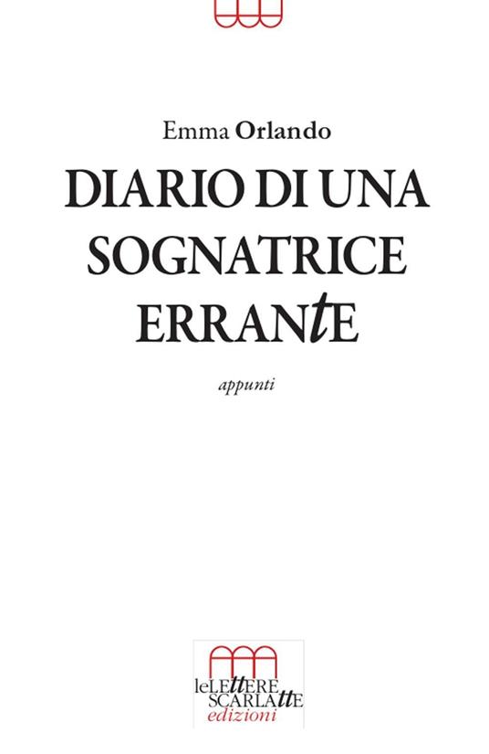 Diario di una sognatrice errante. Appunti - Emma Orlando - copertina