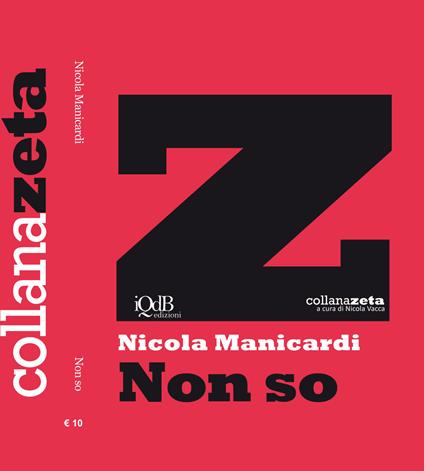 Non so - Nicola Manicardi - copertina