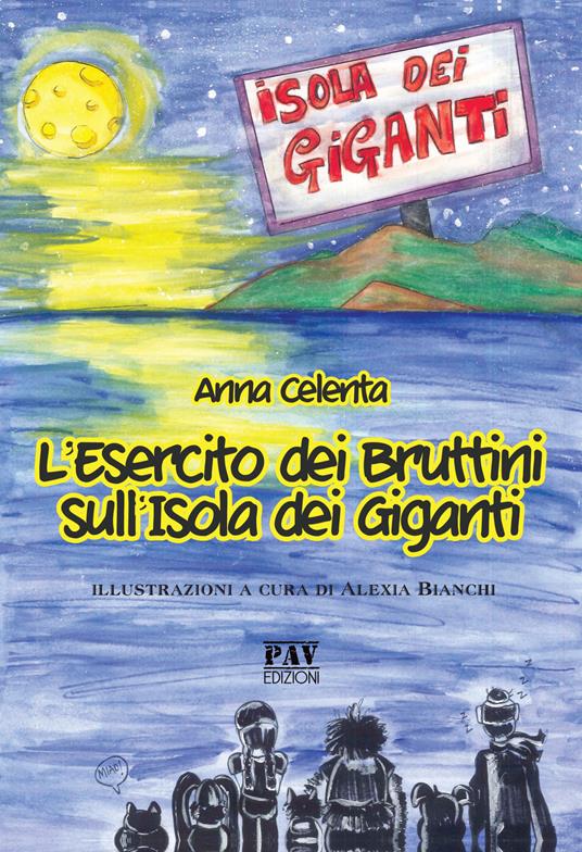 L'esercito dei Bruttini sull'Isola dei Giganti - Anna Celenta - copertina