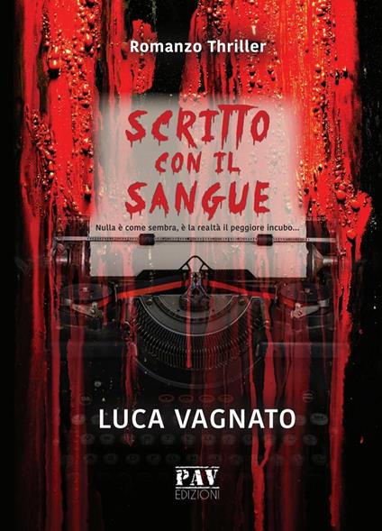 Scritto con il sangue - Luca Vagnato - copertina
