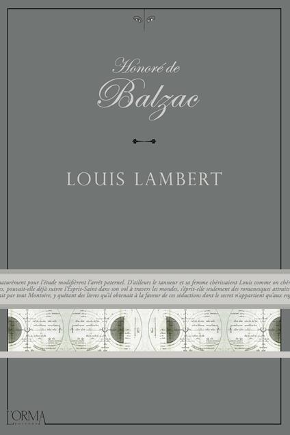 Louis Lambert - Honoré de Balzac - copertina
