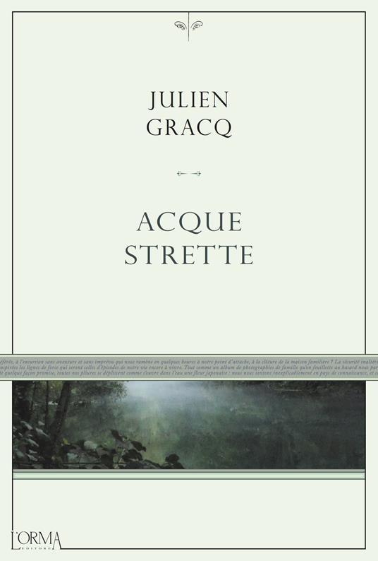 Acque strette - Julien Gracq - copertina