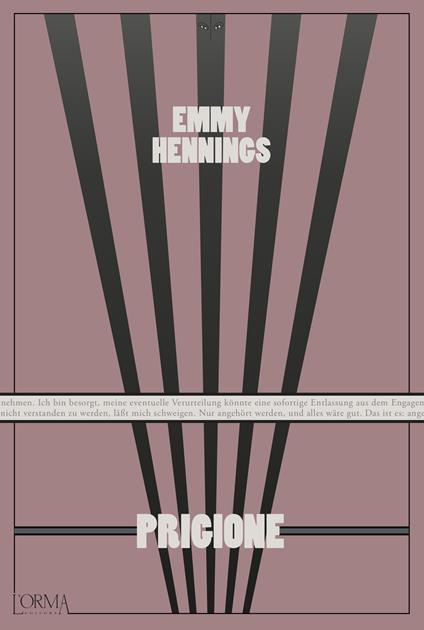 Prigione - Emmy Hennings - copertina