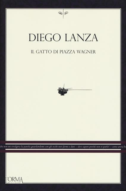 Il gatto di piazza Wagner - Diego Lanza - copertina