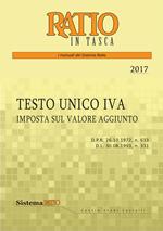 Testo unico IVA 2017. Imposta sul valore aggiunto