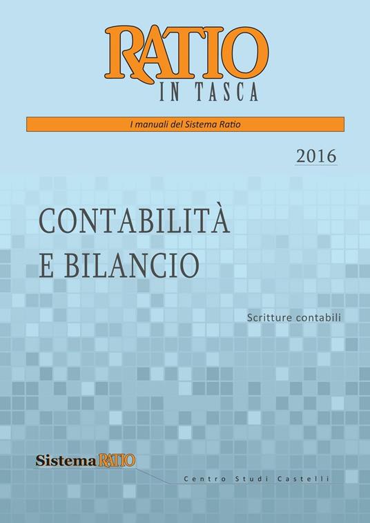 Contabilità e bilancio 2016 - copertina