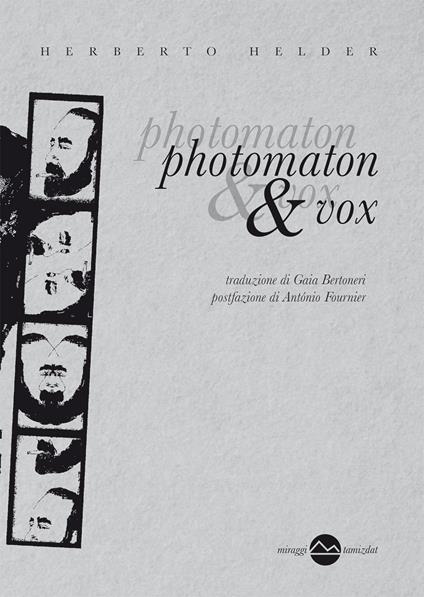 Photomaton & Vox - Herberto Hélder - copertina
