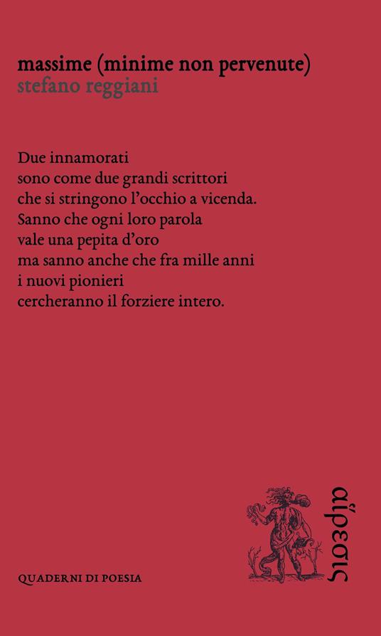Massime (minime non pervenute) - Stefano Reggiani - copertina