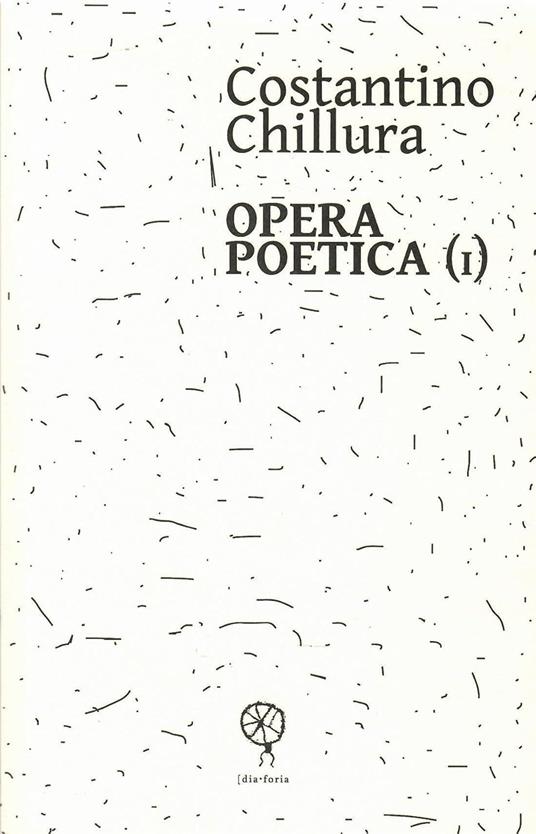 Opera poetica - Costantino Chillura - copertina