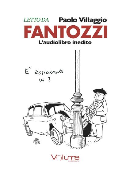 Fantozzi. Audiolibro. CD Audio formato MP3 - Paolo Villaggio - copertina