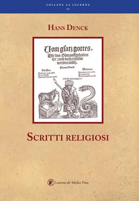 Scritti religiosi - Hans Denck - copertina