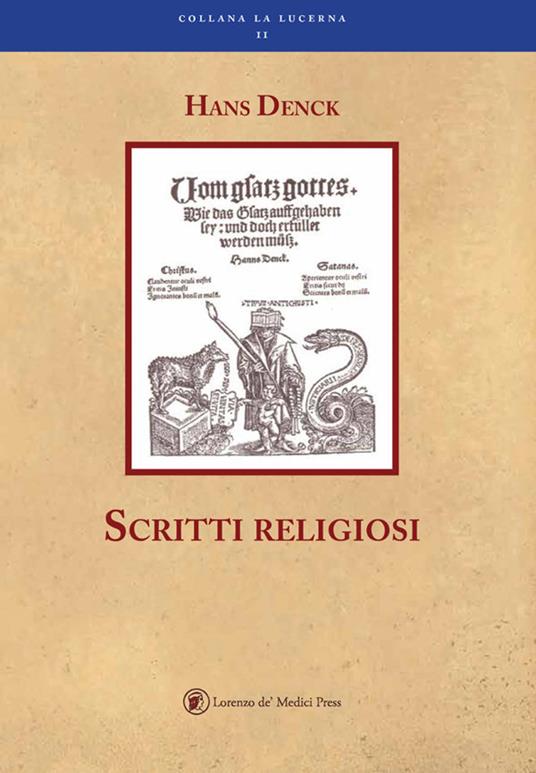 Scritti religiosi - Hans Denck - copertina
