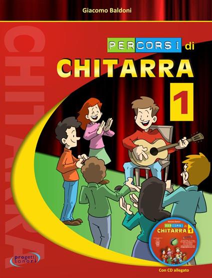 Percorsi di chitarra. Con CD-Audio. Vol. 1 - copertina