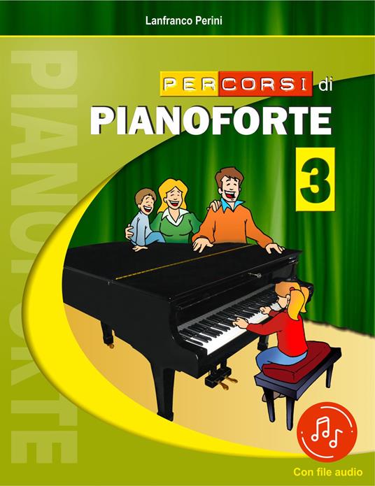 Percorsi di pianoforte. Con File audio in streaming. Vol. 3 - Lanfranco Perini - copertina